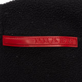 [🔄️B12 / F50] Prada Black Nylon Linea Rossa Fleece Jacket - vintageandkickz