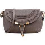 Chloé Grained Leather Mini Marcie Crossbody Bag