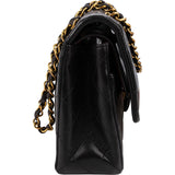 Chanel Quilted Lambskin 24K Gold Medium Double Flap Shoulder Bag