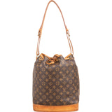 Louis Vuitton Monogram Canvas Sac Noé Grande Shoulder Bag