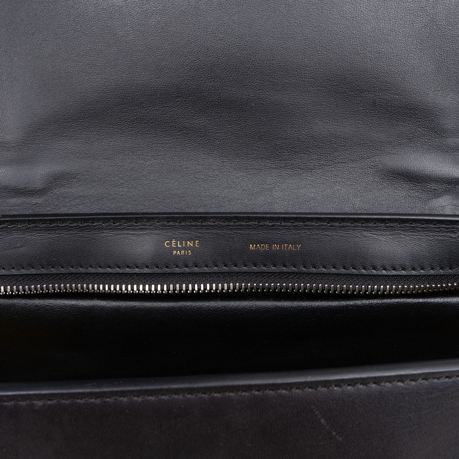 [🔄️B13 / F44] Céline Leather Trapeze Crossbody Bag - vintageandkickz