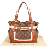 Louis Vuitton Limited Monogram Tussue Rayures Handbag