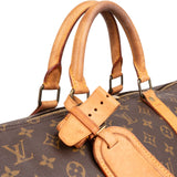 Louis Vuitton Monogram Canvas Keepall 55 Travel Bag