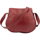 Chloé Grained Calfskin Marcie Saddle Crossbody Bag
