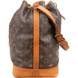 Louis Vuitton Monogram Canvas Sac Noé Grande Shoulder Bag