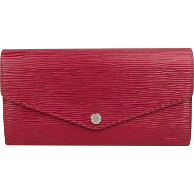 Louis Vuitton Fuchsia Epi Leather Sarah Wallet