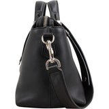 Fendi Black Leather By The Way Shoulder Handbag