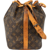 Louis Vuitton Monogram Canvas Sac Noé Petit Shoulder Bag