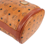 MCM Monogram Visetos Drawstring Bucket Crossbody Bag