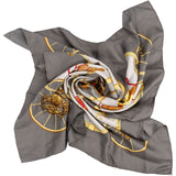 Hermès Springs Silk Carre 90 Scarf Tuch