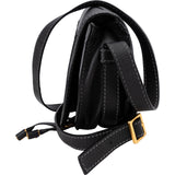 Chloé Grained Calfskin Marcie Mini Saddle Crossbody Bag