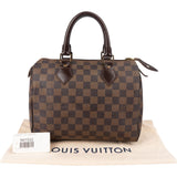 Louis Vuitton Monogram Damier Ebene Speedy 25 Handbag