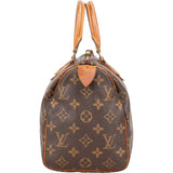 Louis Vuitton Monogram Canvas Speedy 25 Handbag