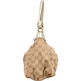 Gucci Monogram GG Canvas Abbey D-Ring Hobo Shoulder Bag