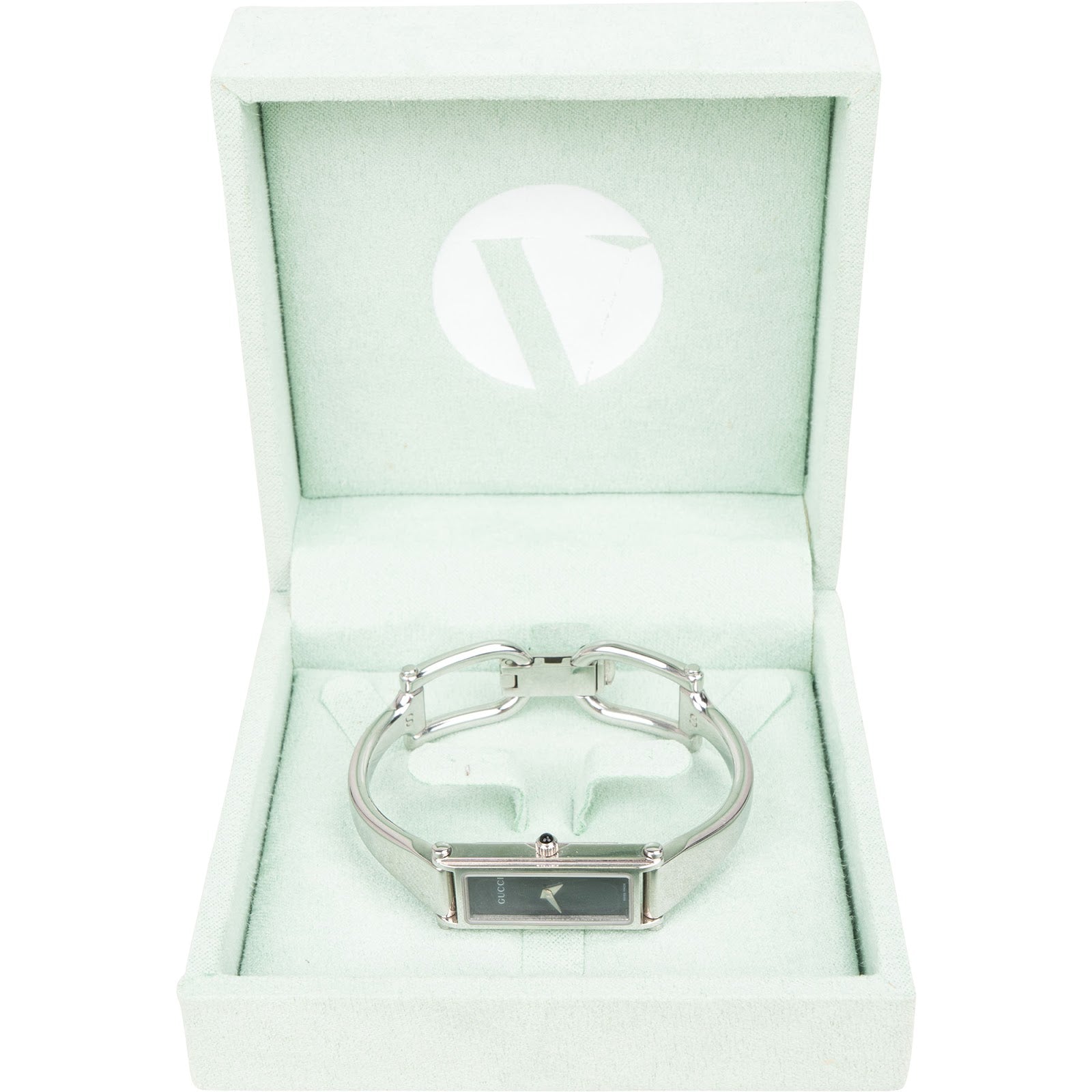 Gucci Silver Tone 1500L Women Watch - vintageandkickz
