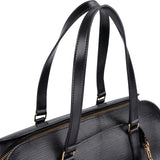 Louis Vuitton Noir Epi Leather Soufflot Set Handbag