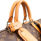 Louis Vuitton Monogram Canvas Keepall 55 Bandoulière Travel Bag