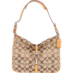 [🔄️B06 / F76] Coach Monogram Signature Canvas Soho Hobo Shoulder Bag - vintageandkickz