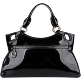 Cartier Black Patent Leather Marcello de Cartier Handbag