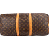 Louis Vuitton Monogram Canvas Keepall 50 Bandoulière Travel Bag