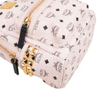 MCM Monogram Visetos Stark Side Studs Bebe Boo Mini Backpack