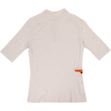 Hermès Beige Zip Up Side Pocket Sports T-Shirt (M)