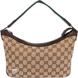 Gucci Monogram GG Web Stripe Multi Small Shoulder Bag
