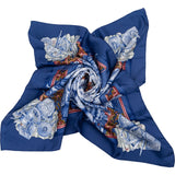 Hermès Voiles de Lumière Silk Carre 90 Scarf Tuch