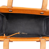 Hermès Canvas Leather Cabas PM Shoulder Bag