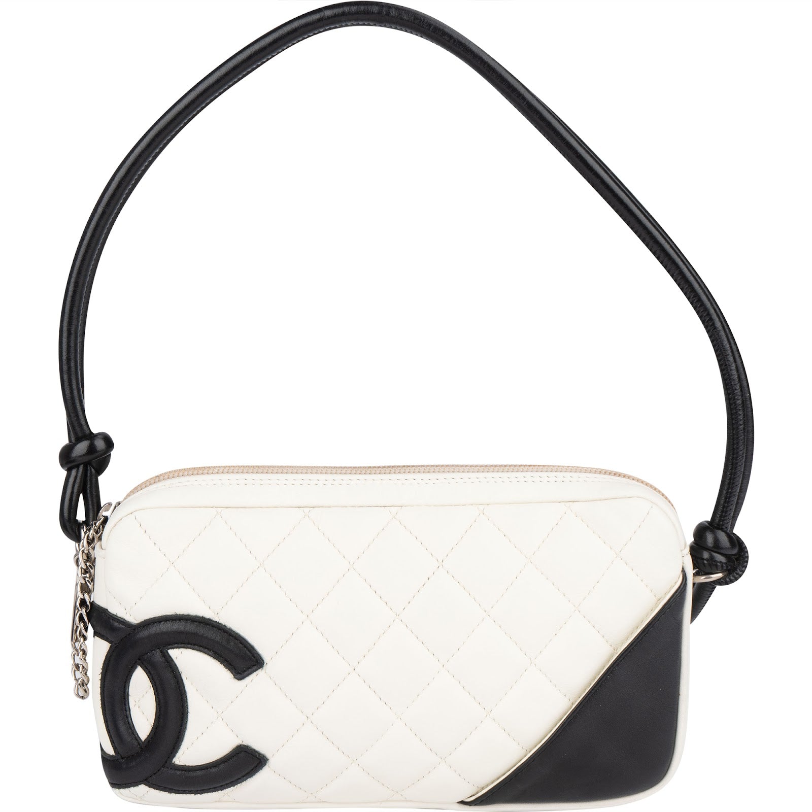 Chanel Quilted Lambskin CC Cambon Mini Shoulder Bag - vintageandkickz