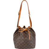 Louis Vuitton Monogram Canvas Sac Noé Petit Shoulder Bag