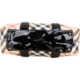 Burberry Nova-Check Studded Knight Hobo Handbag