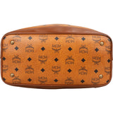 MCM Monogram Visetos Drawstring Shoulder Bag