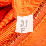 Prada Orange Saffiano Leather Galleria Handbag