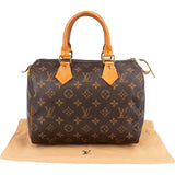 Louis Vuitton Monogram Canvas Speedy 25 Handbag