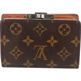 Louis Vuitton Monogram Canvas Compact Clip Wallet