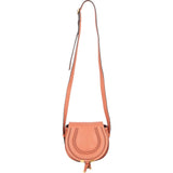 Chloé Grained Leather Marcie Saddle Crossbody Bag