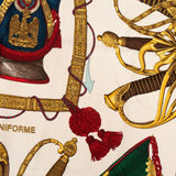 Hermès Grand Uniforme Silk Carre 90 Scarf Tuch