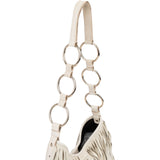Yves Saint Laurent Suede Mombasa Fringe Shoulder Bag