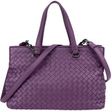 Bottega Veneta Intrecciato Nappa Leather Baby Roma Handbag