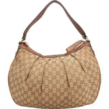 Gucci Monogram GG Canvas Sukey Hobo Shoulder Bag