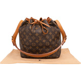 Louis Vuitton Monogram Canvas Sac Noé Petit Shoulder Bag
