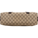 Gucci Monogram GG Supreme Canvas Messenger Crossbody Bag