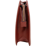 Cartier Bordeaux Leather Must de Cartier Zipped Clutch