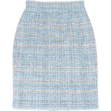 Chanel Blue Tweed Rock Skirt (DE44 / FR46)