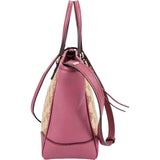Gucci Monogram GG Canvas Bree Small Tote Crossbody Handbag