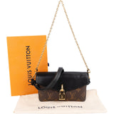 Louis Vuitton Monogram Canvas Leather Padlock On Strap PM Shoulder Crossbody Bag