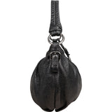 Prada Vitello Daino Ruched Hobo Shoulder Bag