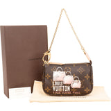 Louis Vuitton Monogram Canvas Ilustre 1 Rue Scribe Paris Mini Pochette Accessoires Handbag