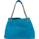 Gucci Suede Soho Chain Tote Shoulder Bag
